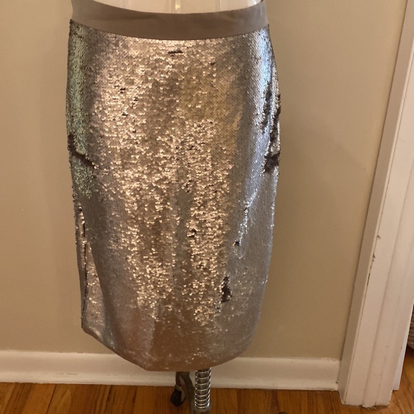 Banana Republic sequin pencil skirt - Picture 2 of 6